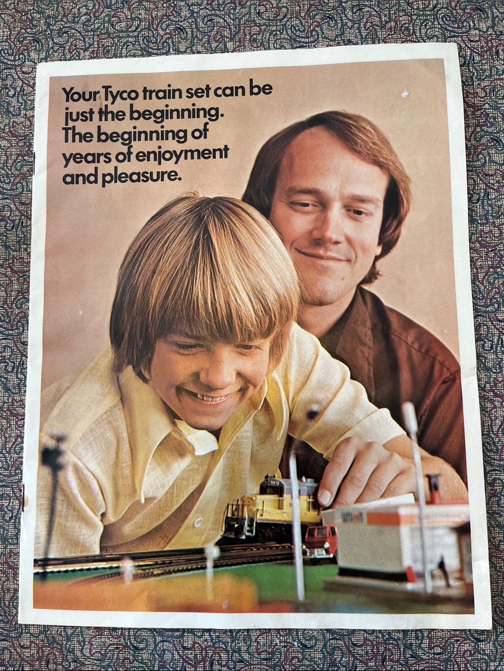 1975 Tyco Model Railroad Consumer Catalogue Brochure